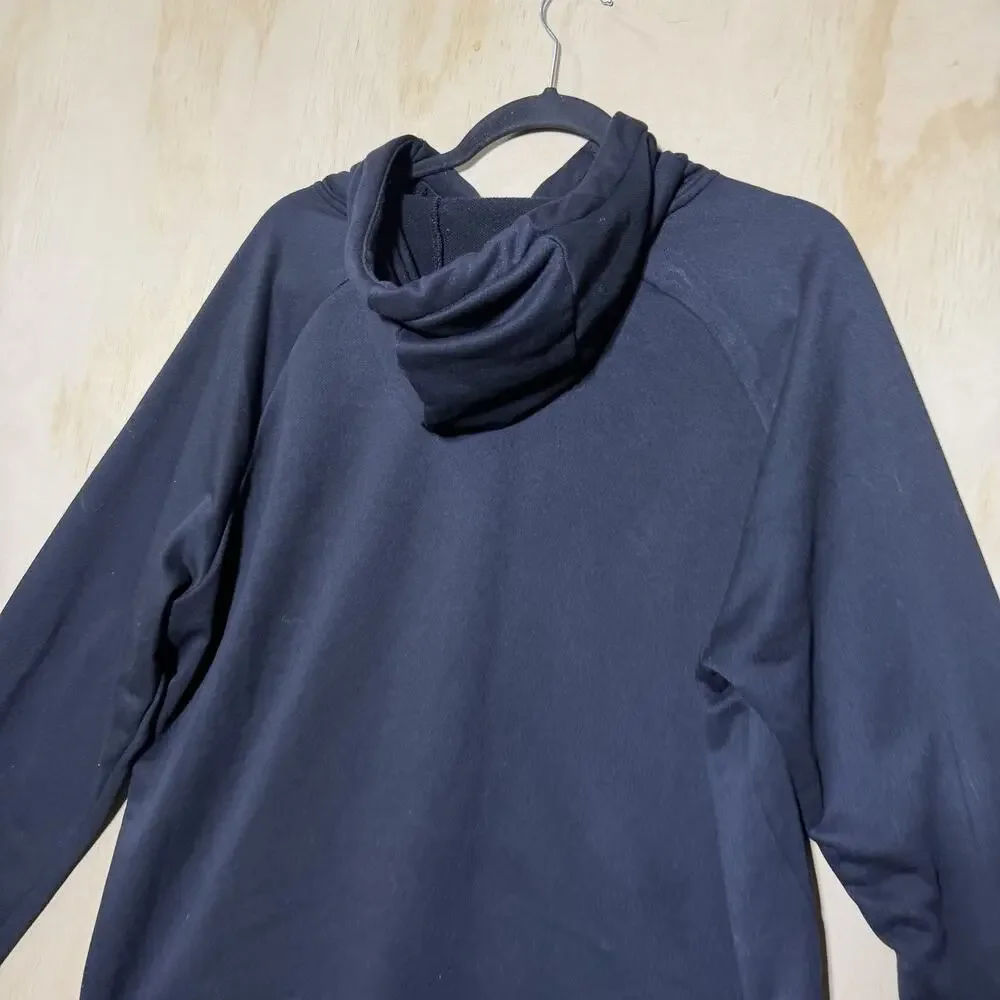 Nike Dri-Fit Hoodie Sweatshirt Black‎ Pullover Athletic Training Men’s L